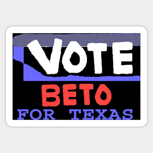 Vote Beto Button Pin Sticker